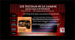 Desktop Screenshot of les-treteaux-de-la-cumane.com